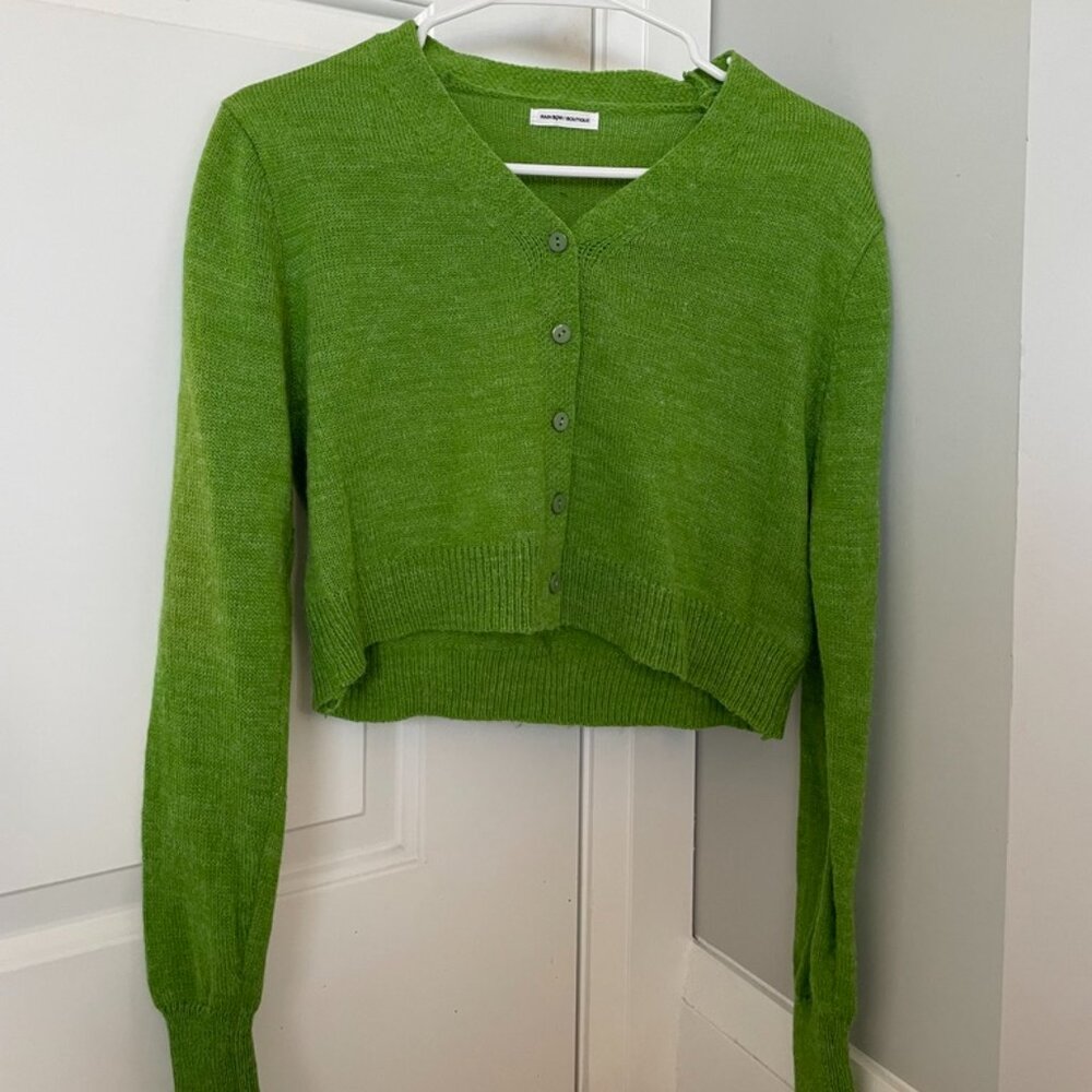 💚🌈 Rainbow Boutique Cropped Sweater/Cardigan 🌈💚